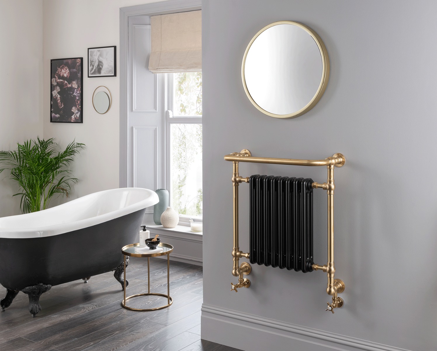 Traditional Originals Regency Br - Wm Heating Only - Chrome 740x500