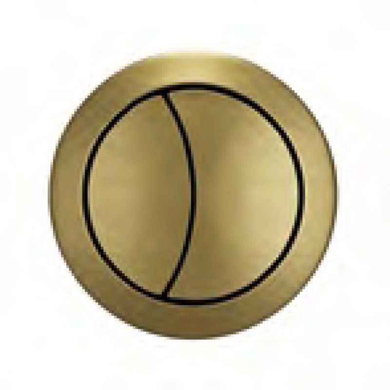Round flush button Brush Gold (RFB22-G)