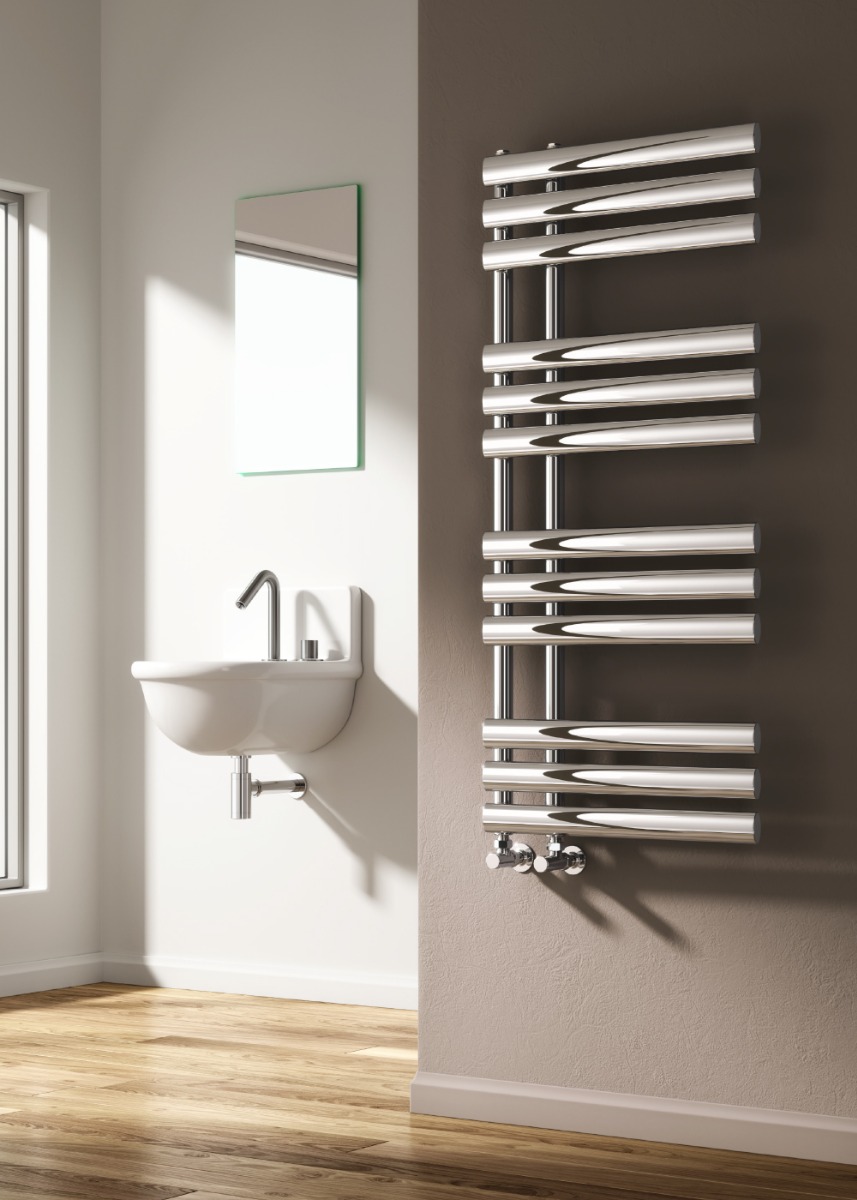 Chisa Mild Steel Radiator 500 x 1130mm white