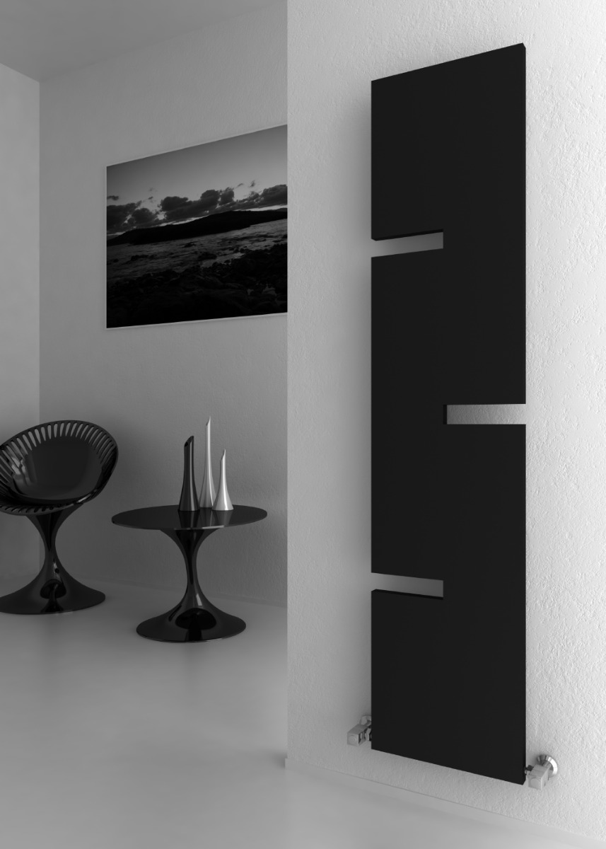 Fiore Mild Steel Radiator 400 X 1790mm White