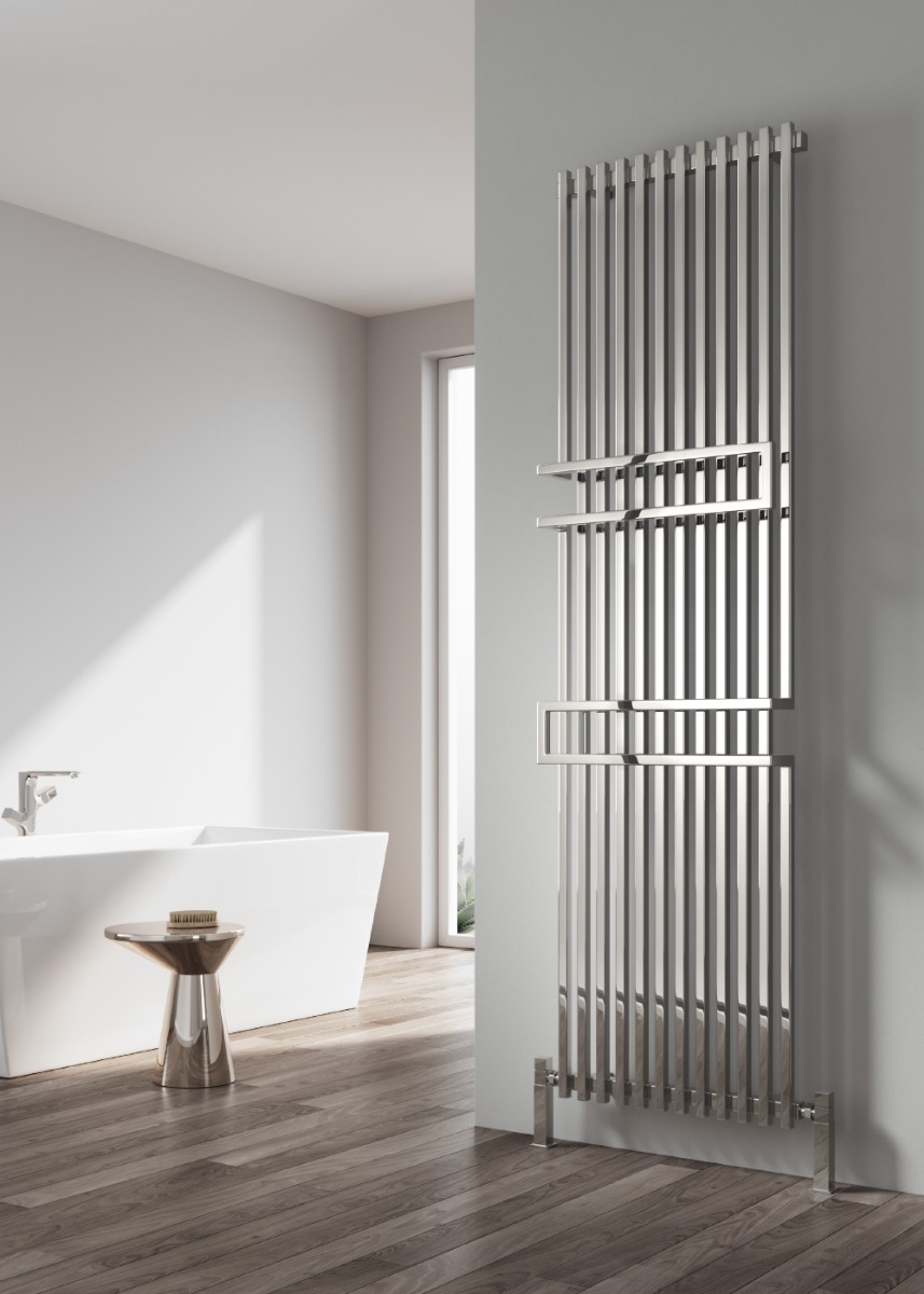 Grande Mild Steel Radiator 500 x 1800 mm anthracite