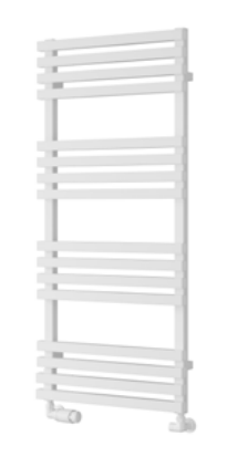 Kale Mild Steel Radiator 500 x 816mm White