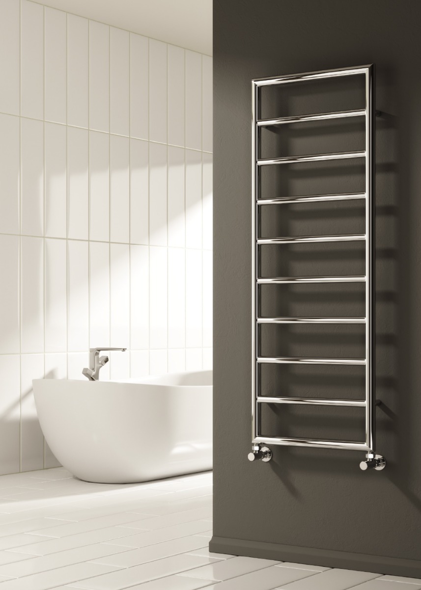 Nardo Mild Steel Radiator 450 x 813mm Chrome