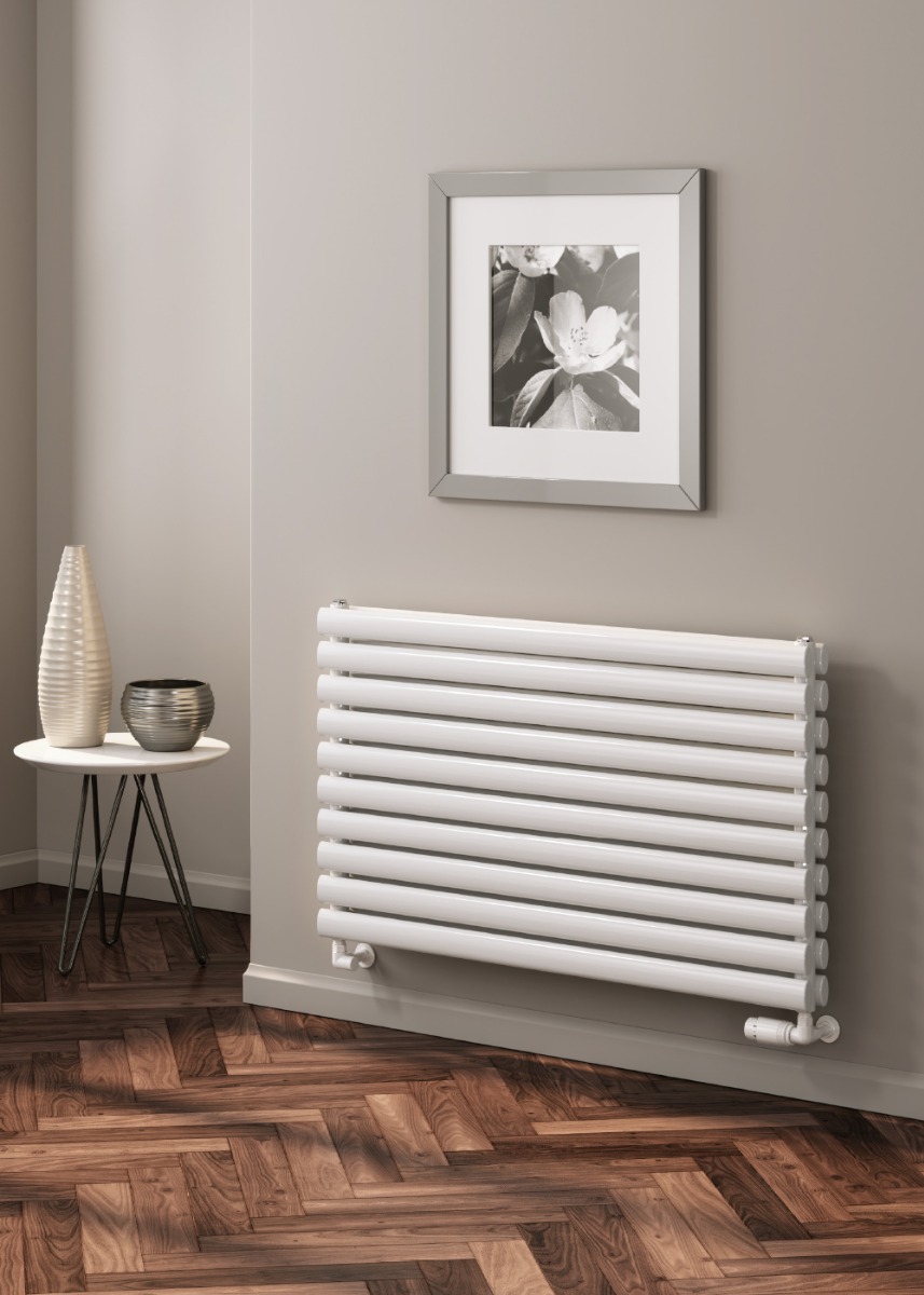 Nevah Single Mild Steel Radiator 295 x 1400mm white