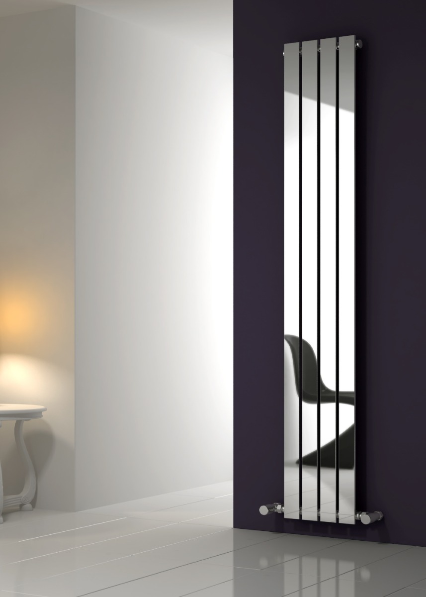 Osimo Mild Steel Radiator 290 x 1800mm chrome