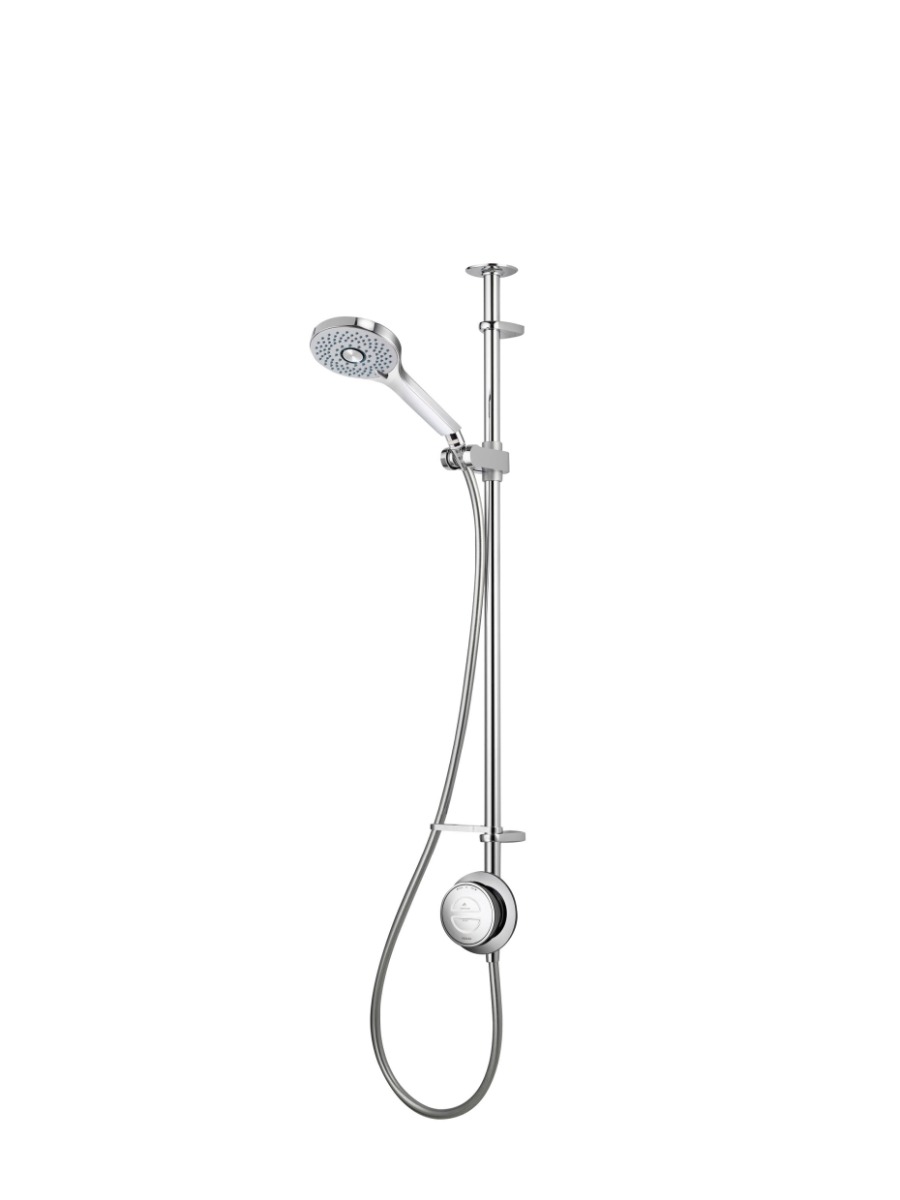 Aqualisa-Rise Exposed with Slide Rail Kit Standard (HP/Combi)