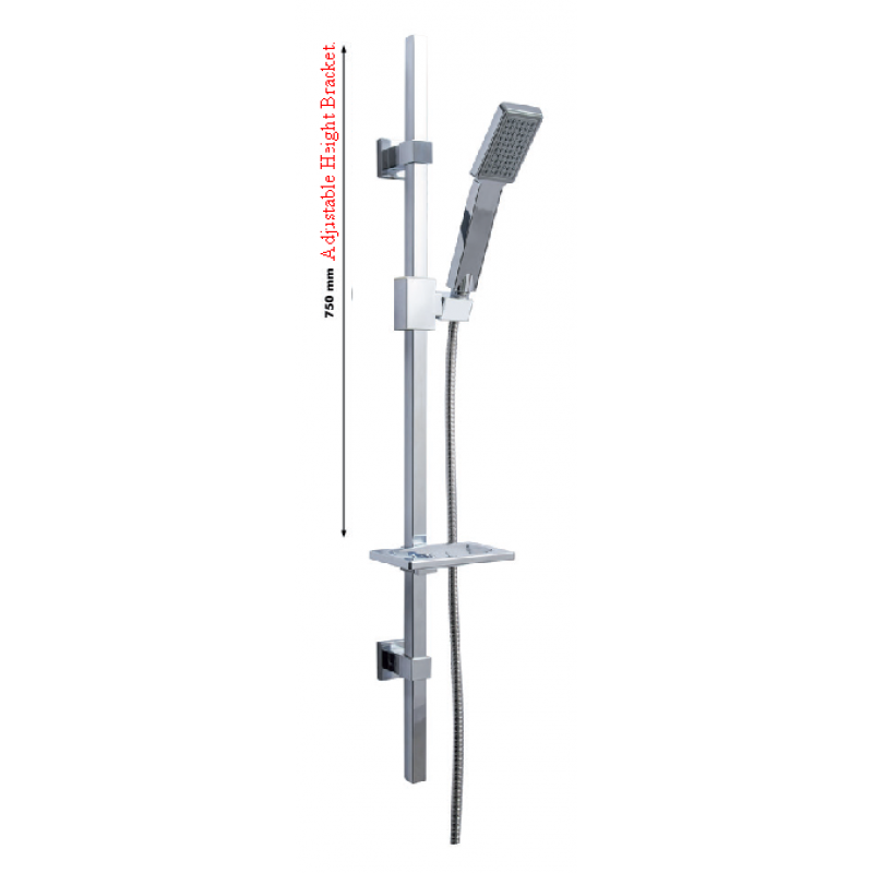 Aquasense Square adjustable riser rail kit (S300)