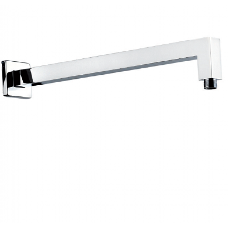 Fero square wall shower arm - 400mm (SA40SQ)