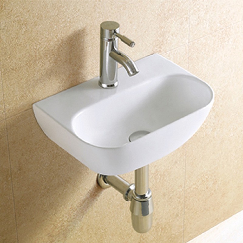 Round cloakroom basin Wall-mounted (SC150)