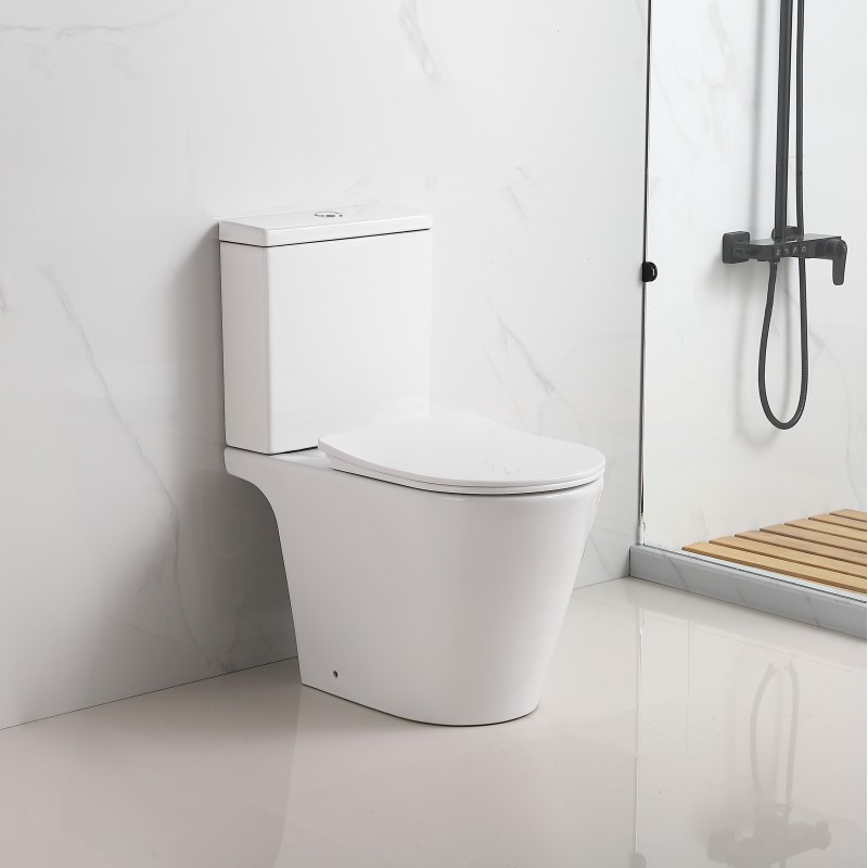 Sign rimless (open back) C/C toilet & soft close seat (SIG700)
