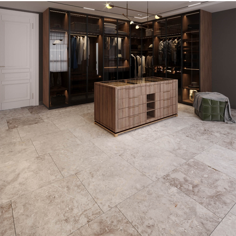 Silver Light Honed 610x610mm- price per m2