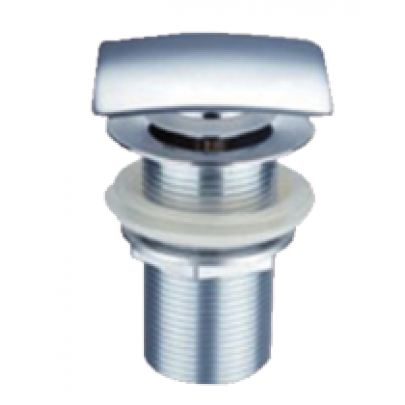 Square basin clicker waste, unslotted (SQ40)