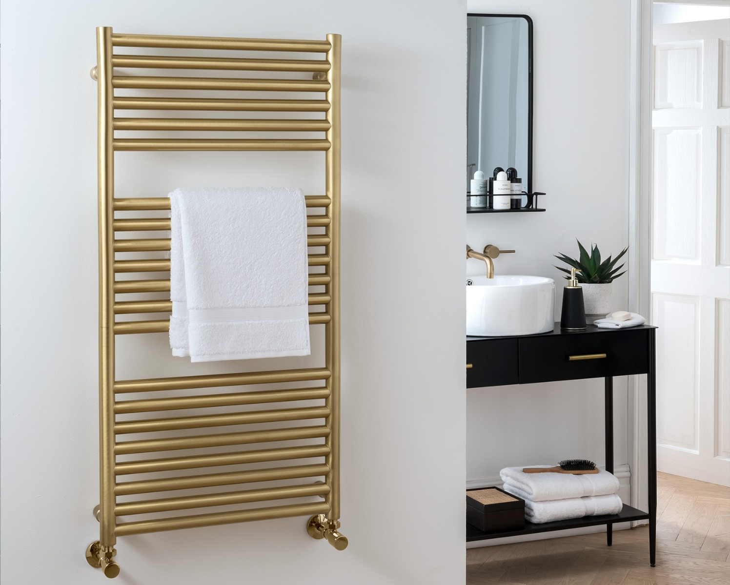 Ladder Rails Studio Heating Only - Chrome 720x500
