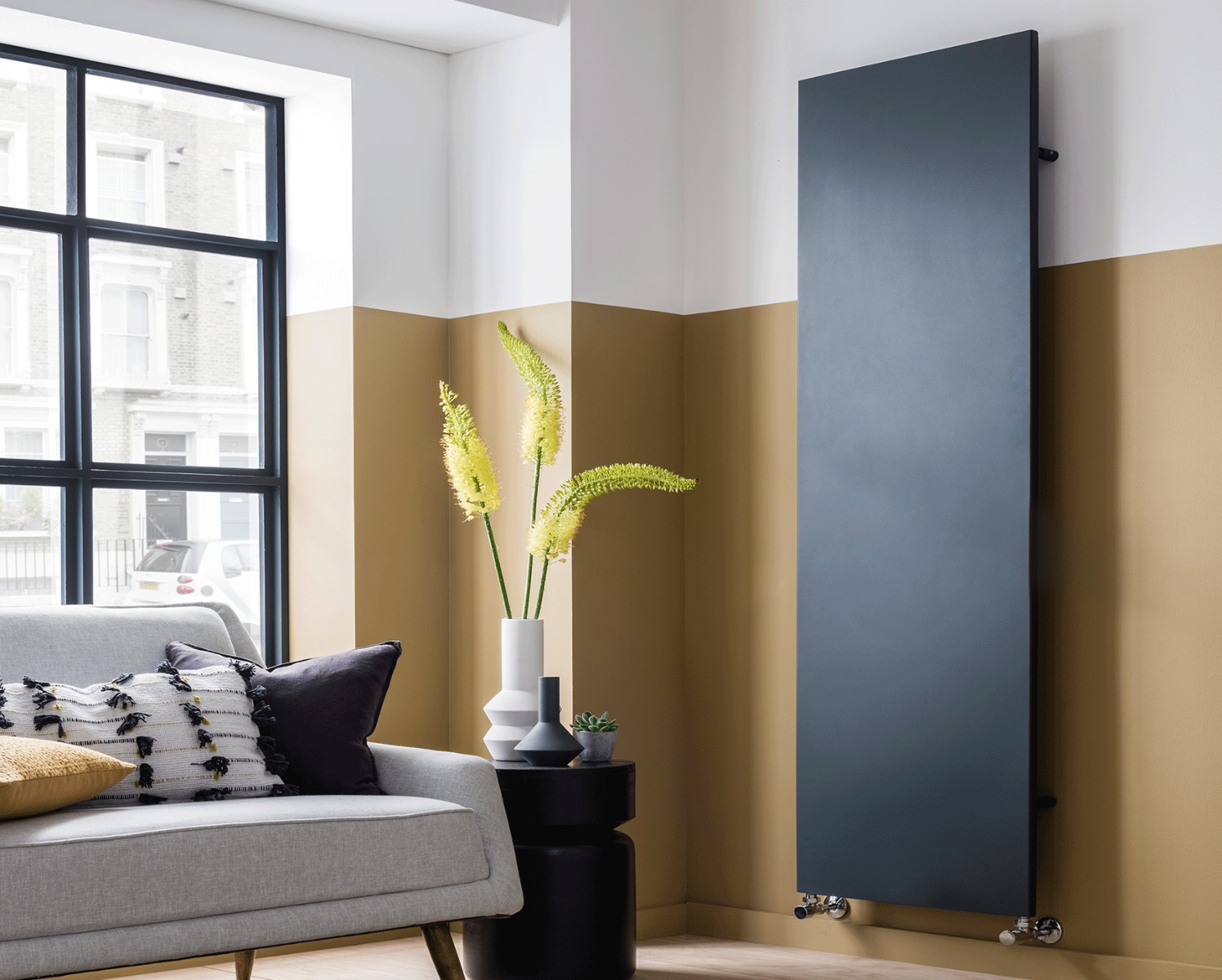 Designer Radiators Suave Heating Only - White 1800x500