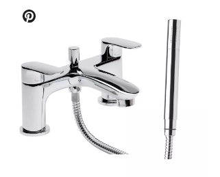 AVID BATH SHOWER MIXER AND HANDSET