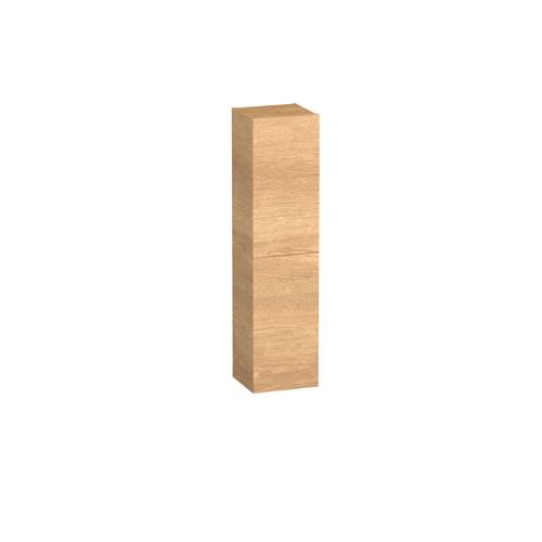 Two Door Bathroom Storage Column - Danish Oak