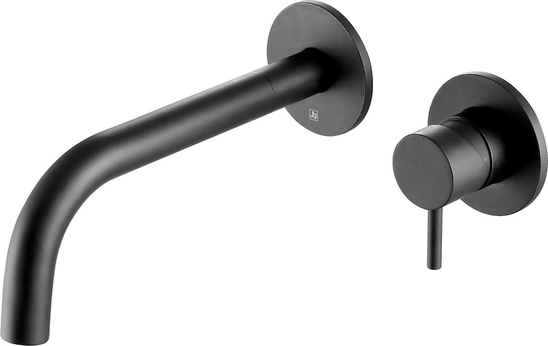 VOS Single Lever Wall Mounted Basin Mixer with Spout 250mm