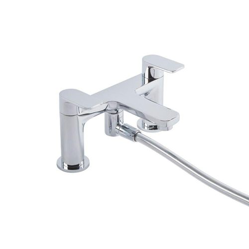 Savour Deck Mounted Bath Shower Mixer - Chrome
