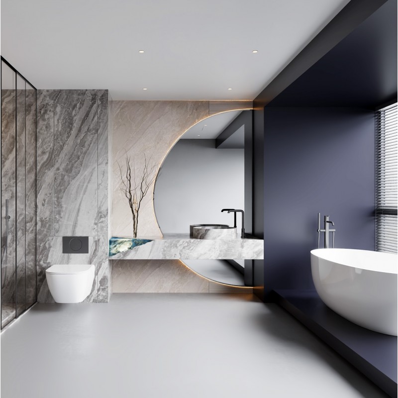 Shower Wall Panel Marble Texture 1200X2400X8mm (Pack of 2) (WP - 094)