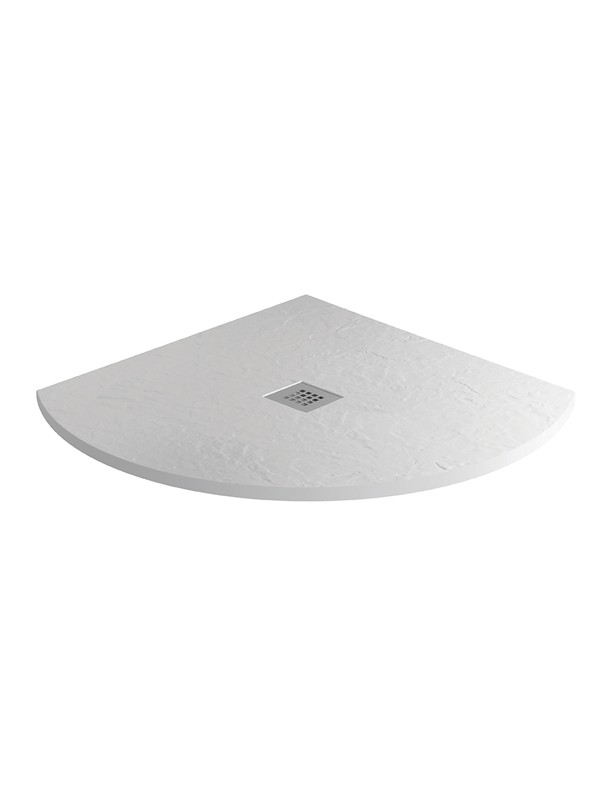Mx - Minerals 800x800 Quadrant Tray Slate Ice White