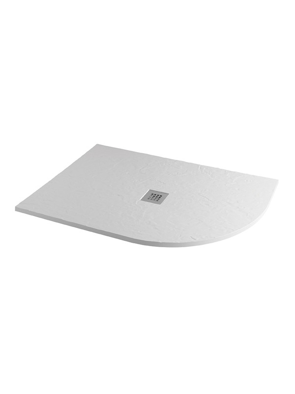 Mx Mineral 1200x800 O/s Quadrant Right Hand Slate Ice White
