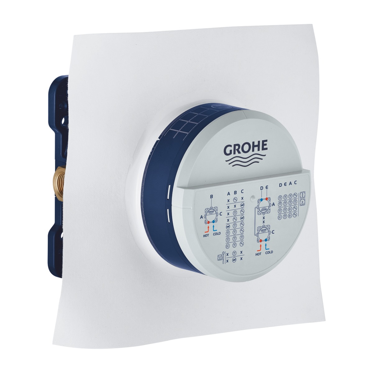 Grohe Rapido Smartbox Universal Rough-In Box, 1/2″ 35604000